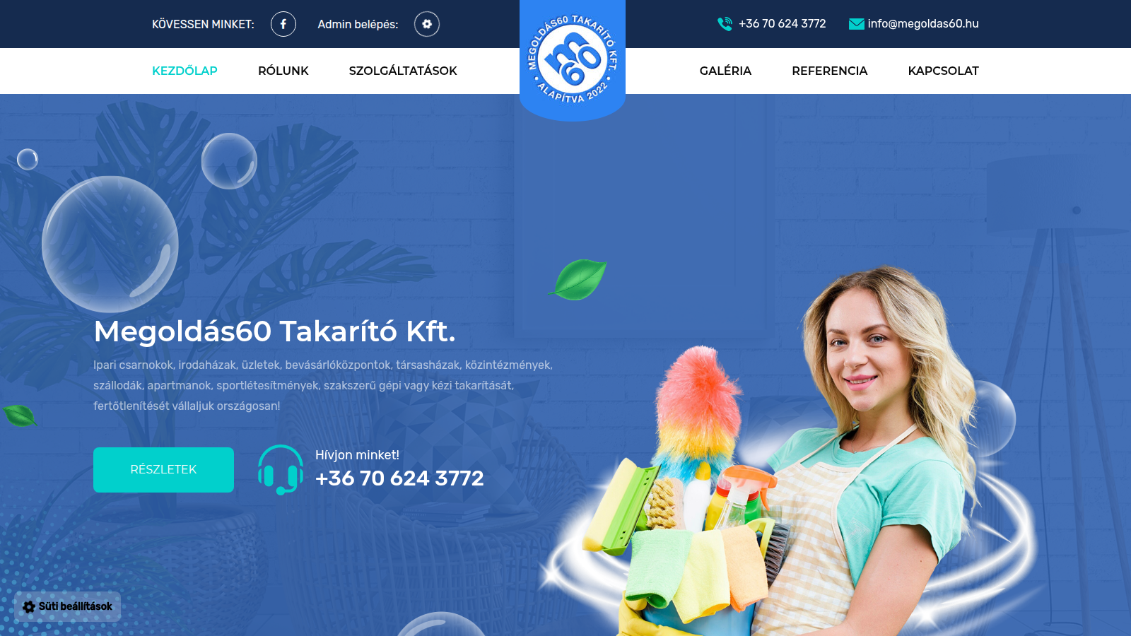 megoldas60.hu előnézet