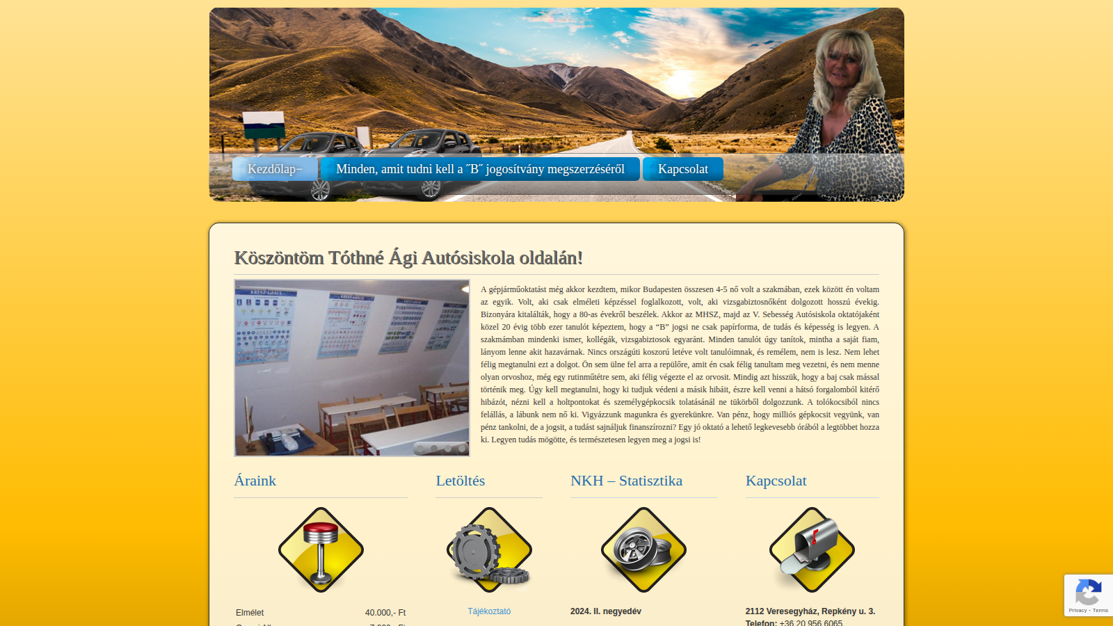 tothneagi-autosiskola.hu előnézet